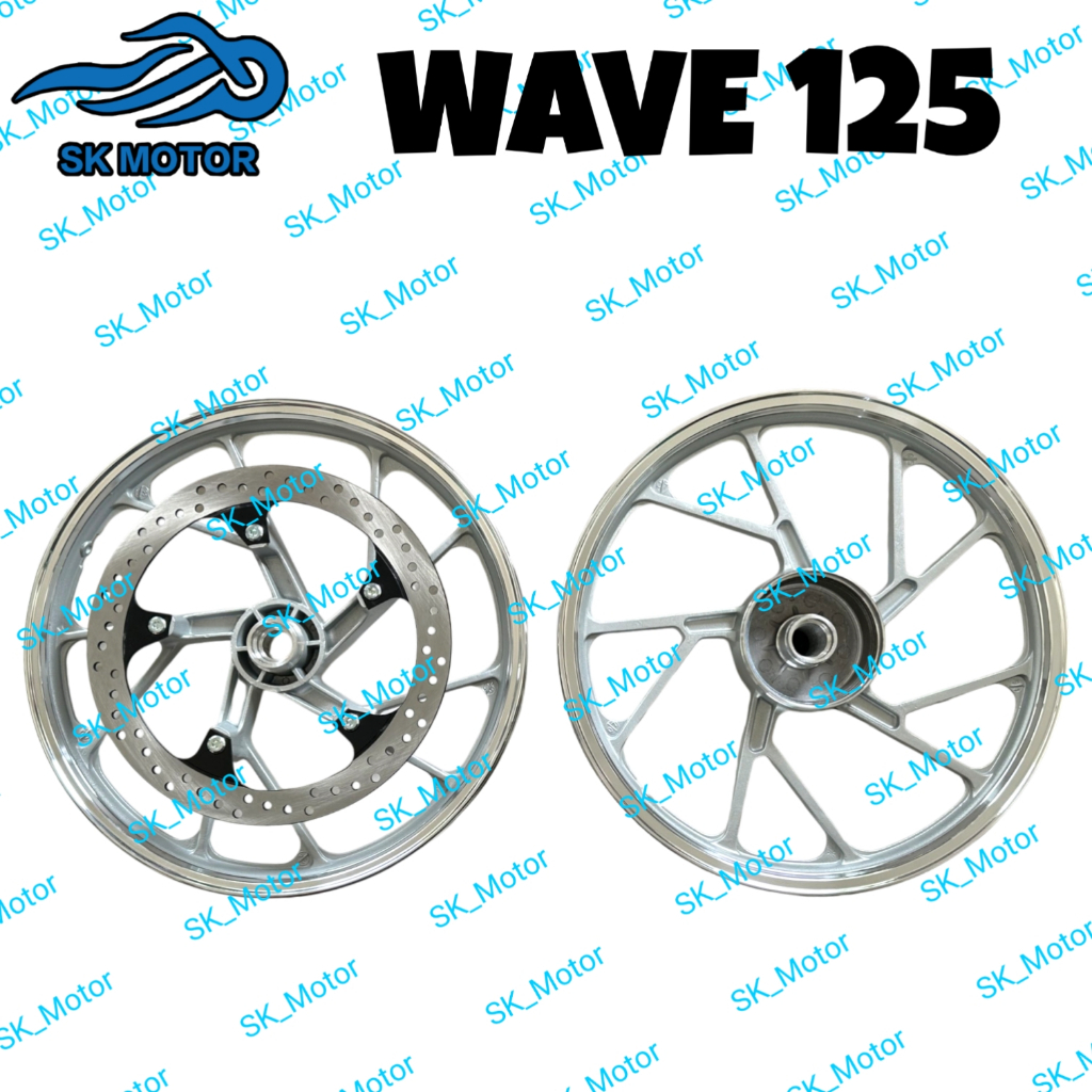 Honda WAVE 125 S X Sport Rim Front Rear Sport Rim Depan Belakang ...
