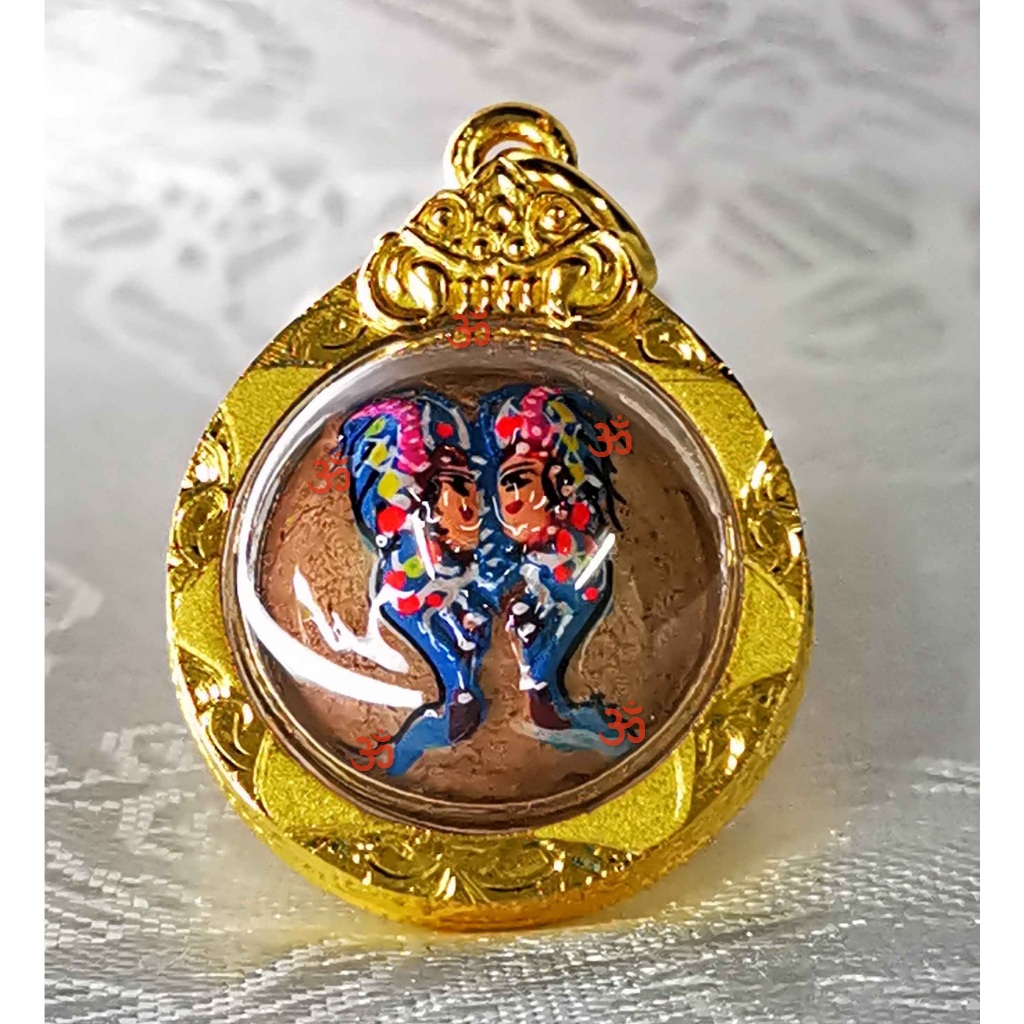 Authentic Kruba Krissana Butterfly Amulets 古巴蝴蝶王蝴蝶佛牌 Thep Sampok Look ...