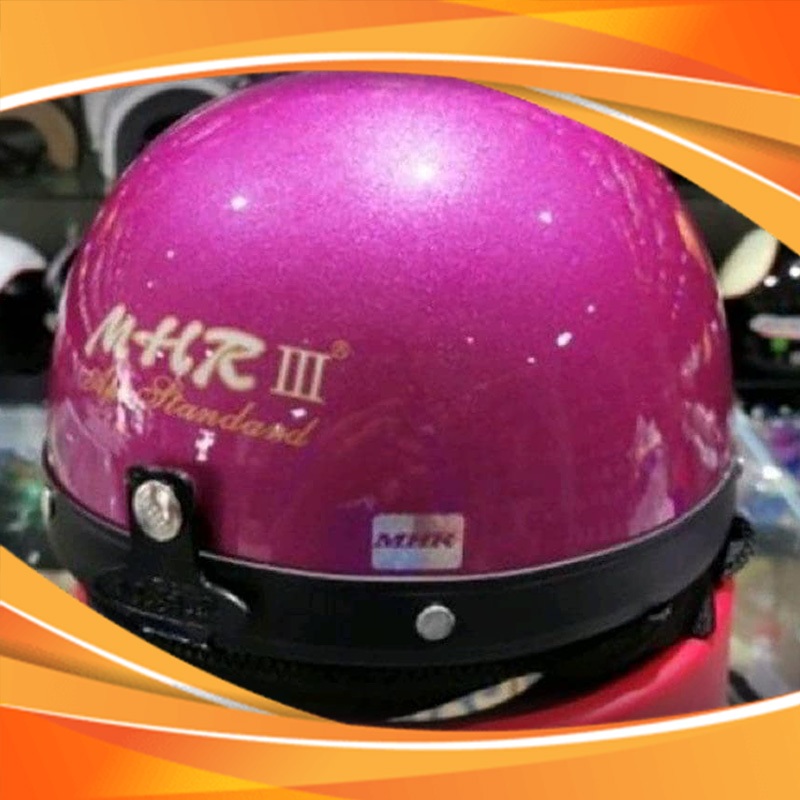 Steng Helmet Mhr Pink 100% MHR ORI Helmet Motor FREE SAIZ Helmet