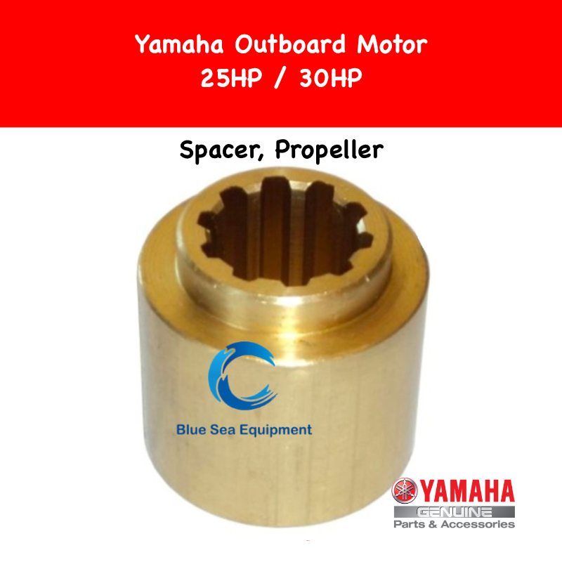Original Propeller Spacer 2 for 25HP / 30HP Yamaha Outboard - 689-45997 ...