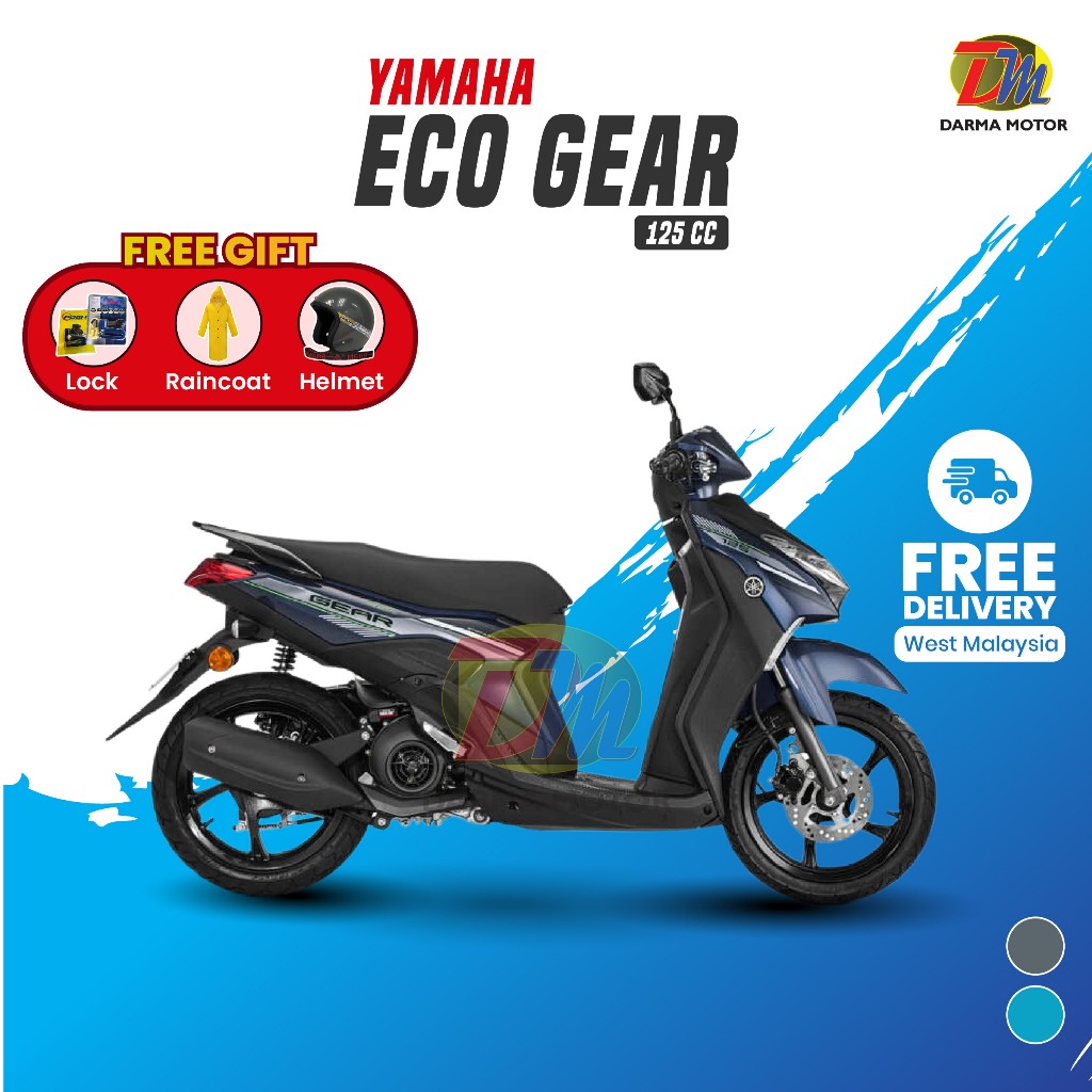 Yamaha Ego Gear 125cc AT Motorcycle | Shopee Malaysia