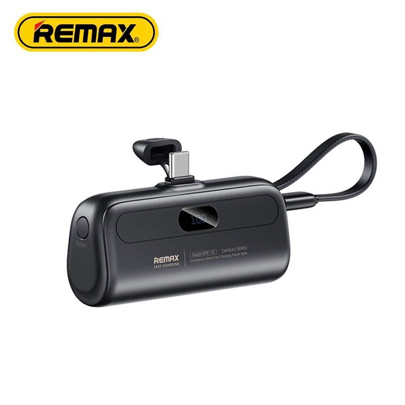 Power bank Remax Mini 5000mAh Type -C & Lightning Interface Portable ...