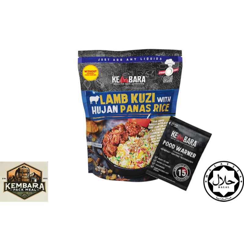 Kembara Pack Meal: Lamb Kuzi with Hujan Panas Rice | Shopee Malaysia