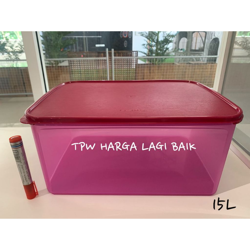 Tupperware Jumbo Modular Keeper 15L | Shopee Malaysia