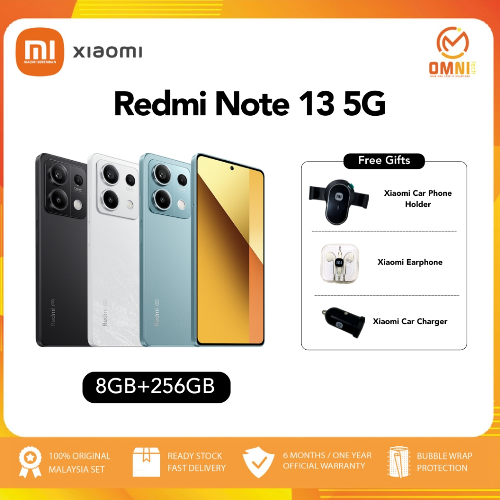 [READY STOCK ] Redmi Note 13 5G (Super Clear 108MP Triple Camera ...