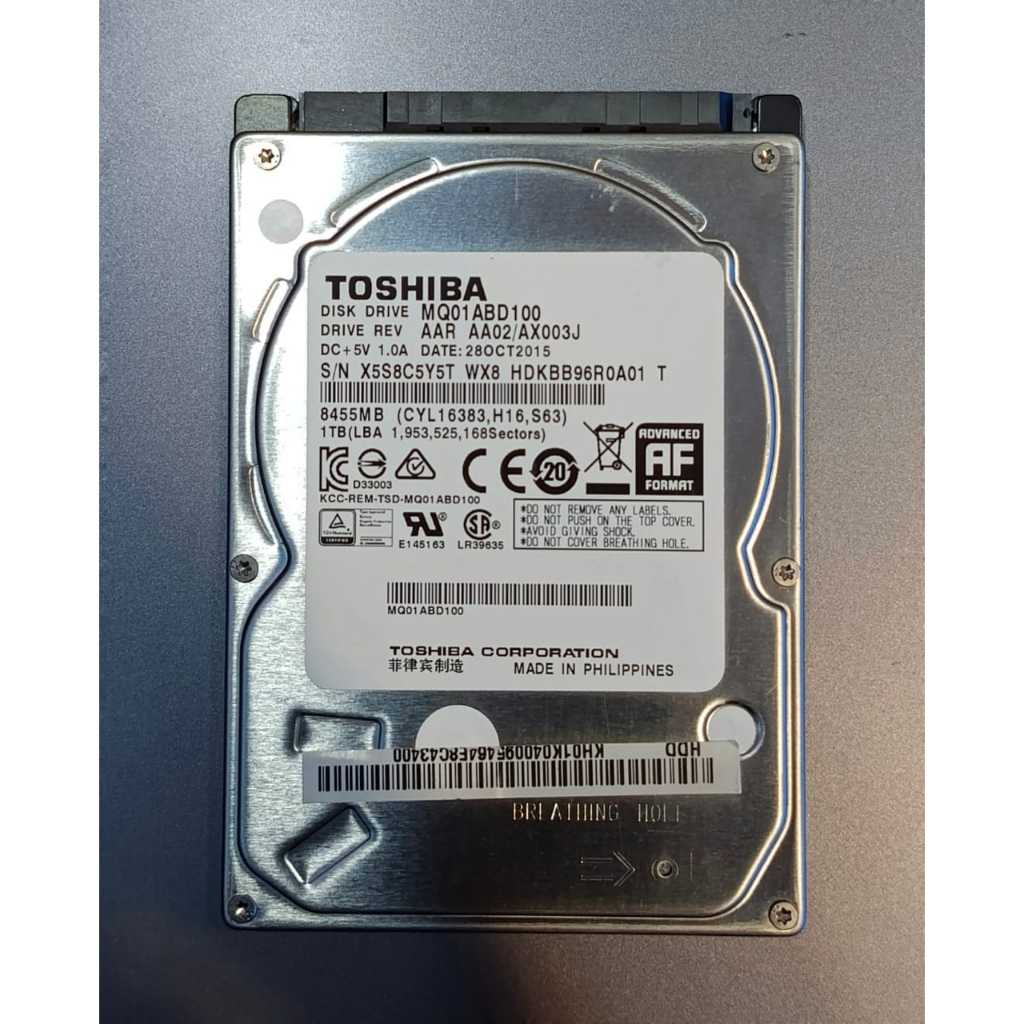 320GB - 1TB 2.5" SATA Laptop Hard Drive – Mixed Brands, Tested With 1-Year Warranty
