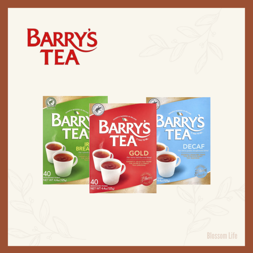 Barry's Tea, Decaf Blend Irish Breakfast Gold Blend , 40 Tea Bags, 4.4 ...