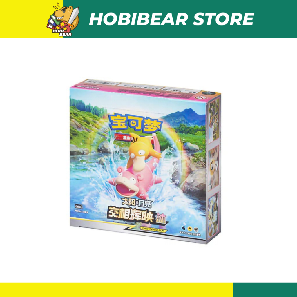 Pokmon TCG Simplified Chinese: Sun & Moon Shining Together Tag Team GX:  CSM2aC - Pink Booster Box (Slim)  | Shopee Malaysia