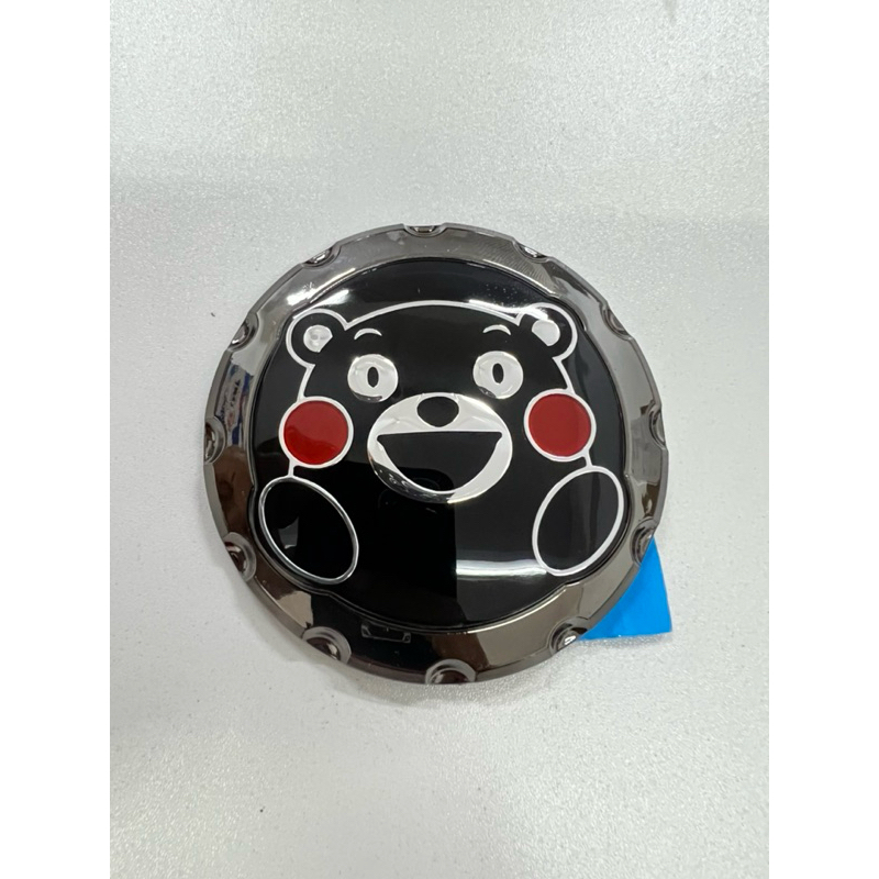 kumamon emblem timbul line hitam/line chrome for honda dan cover ...