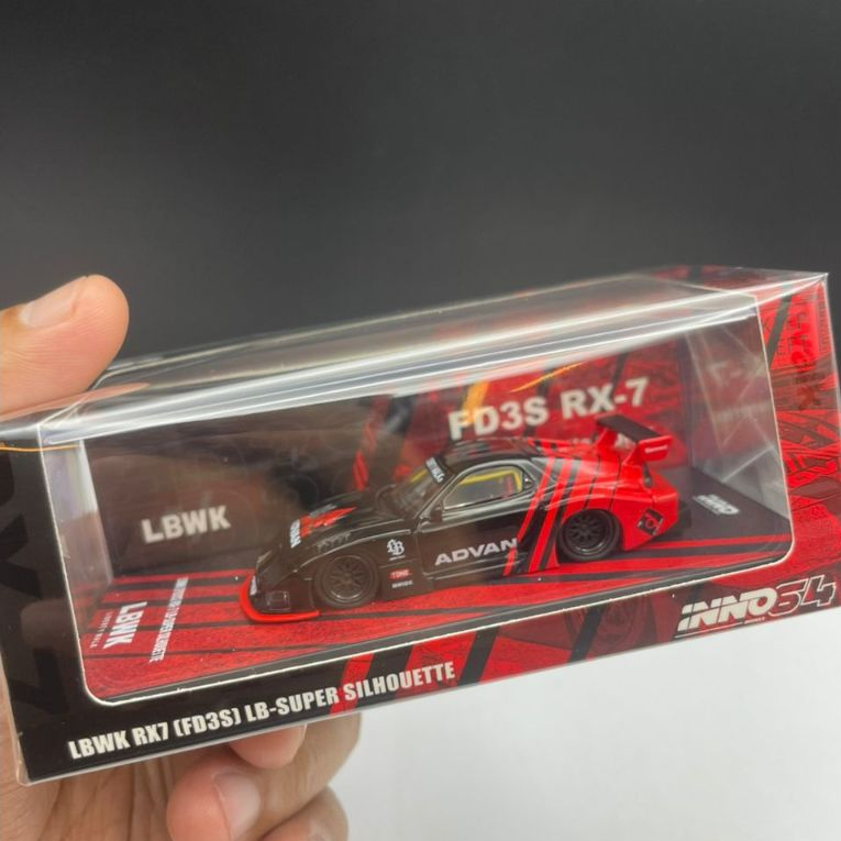 INNO 64 LBWK RX7 (FD3S) LB-SUPER SILHOUETTE (ADVAN LIVERY) | Shopee ...