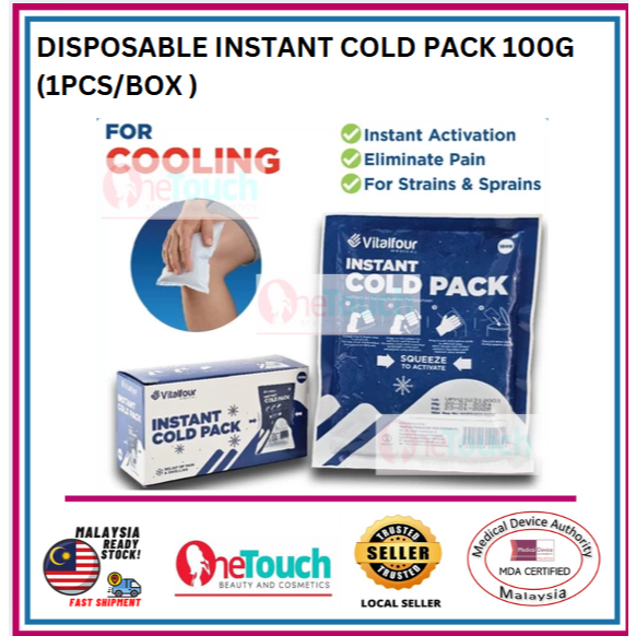 Disposable Instant Cold Pack 100g (1pcs/box ) | Shopee Malaysia