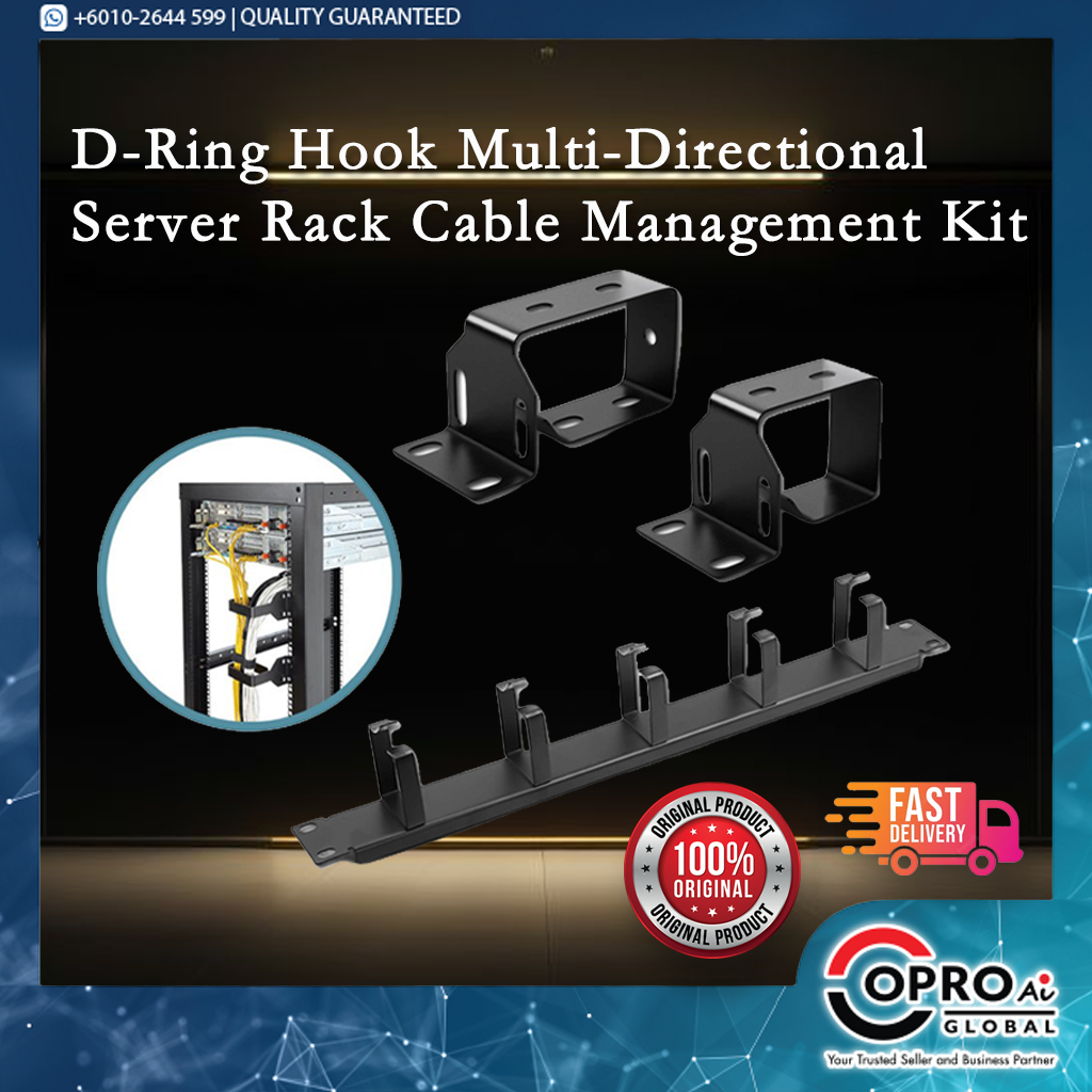 Primestar ™ Sirim 19inch D-Ring Hook Multi-Directional Server Rack ...