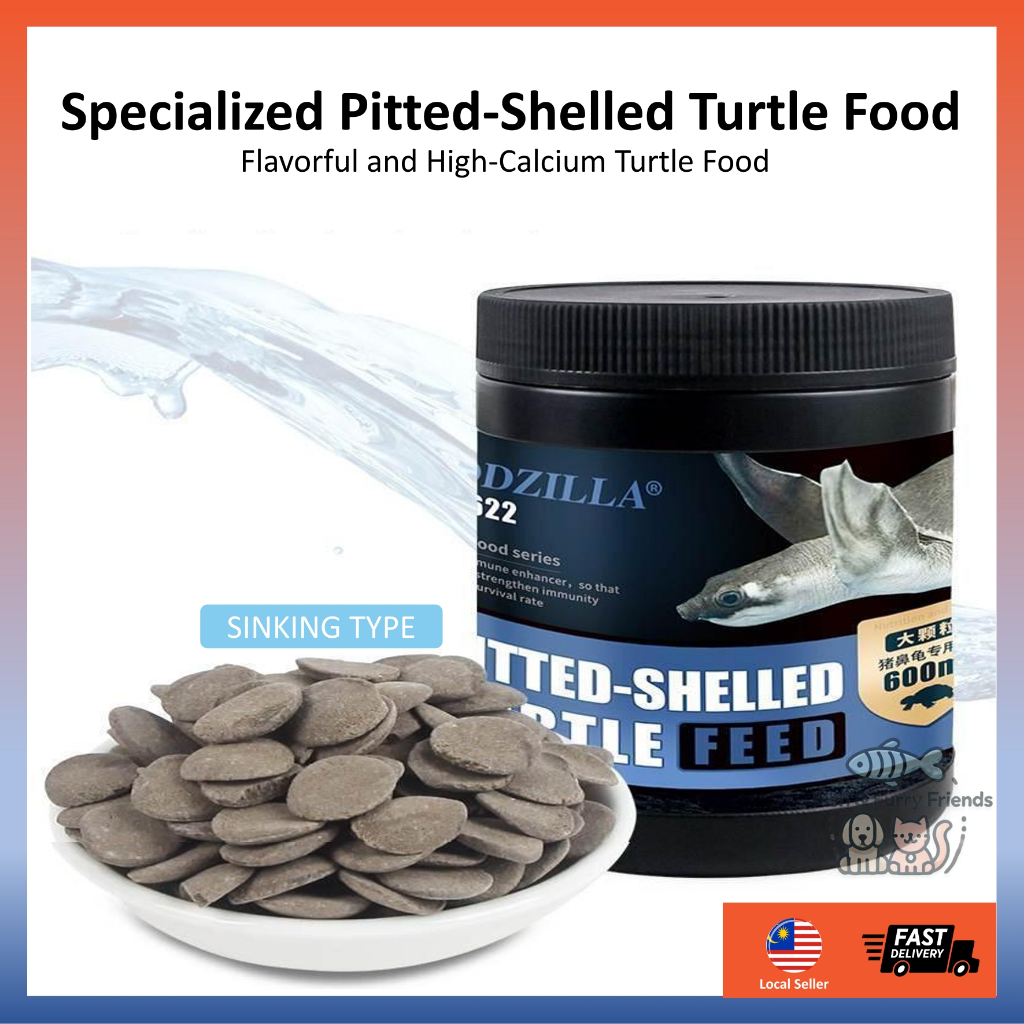 🔥Ready Stock🔥Jonsanty Godzilla High Calcium Sinking Pig-Nosed Turtle ...