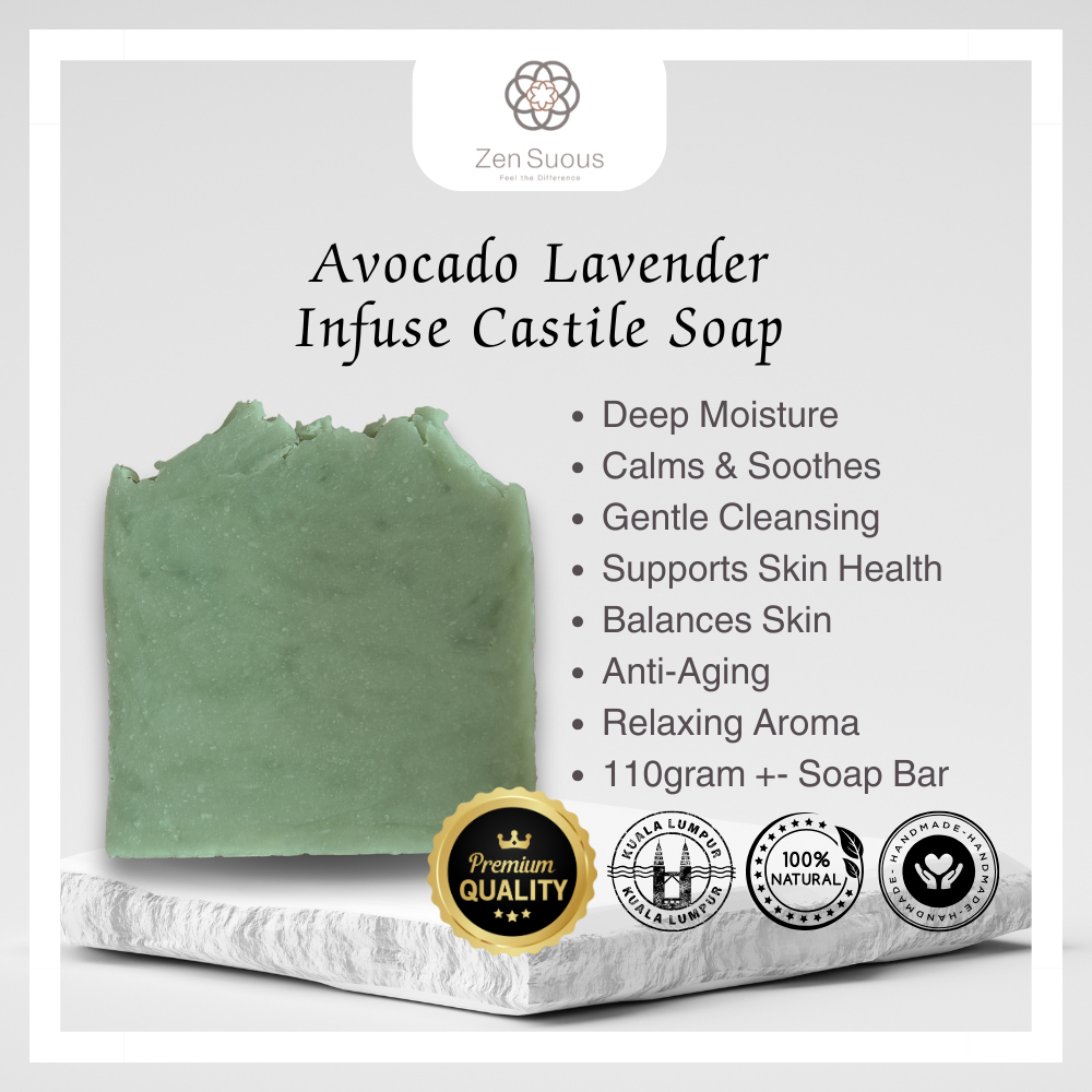ZenSuous Premium Natural Handmade soap +-110gram(Ready stock) | Shopee ...