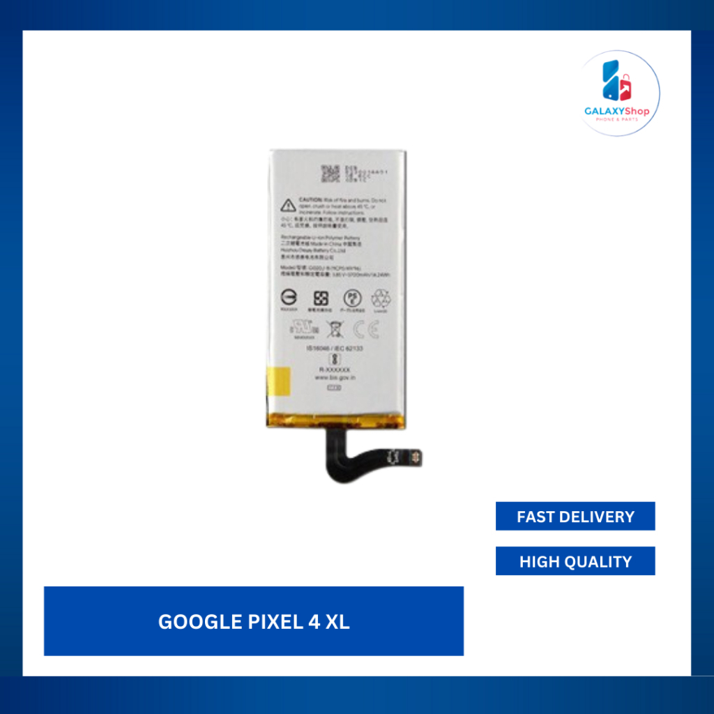 Batteria CellePhone G020I-B 2500mAh Li-Polymer Per Google Pixel 4 (G020M) – Sostituisce G020J-B, Nuova