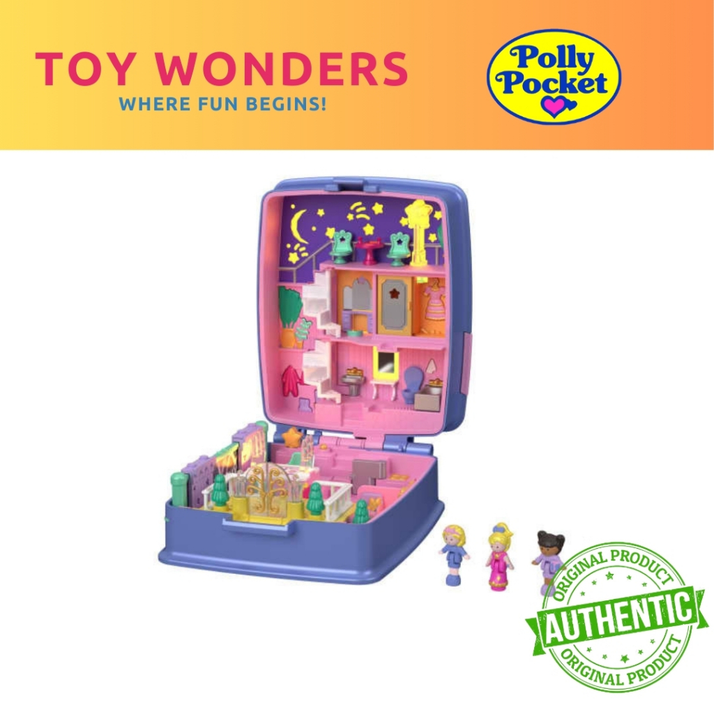 Polly Pocket Keepsake Collection - Édition Heritage Fairy Meadow Avec Bague Et étui, Jeu Compact Micro-poupée Fée