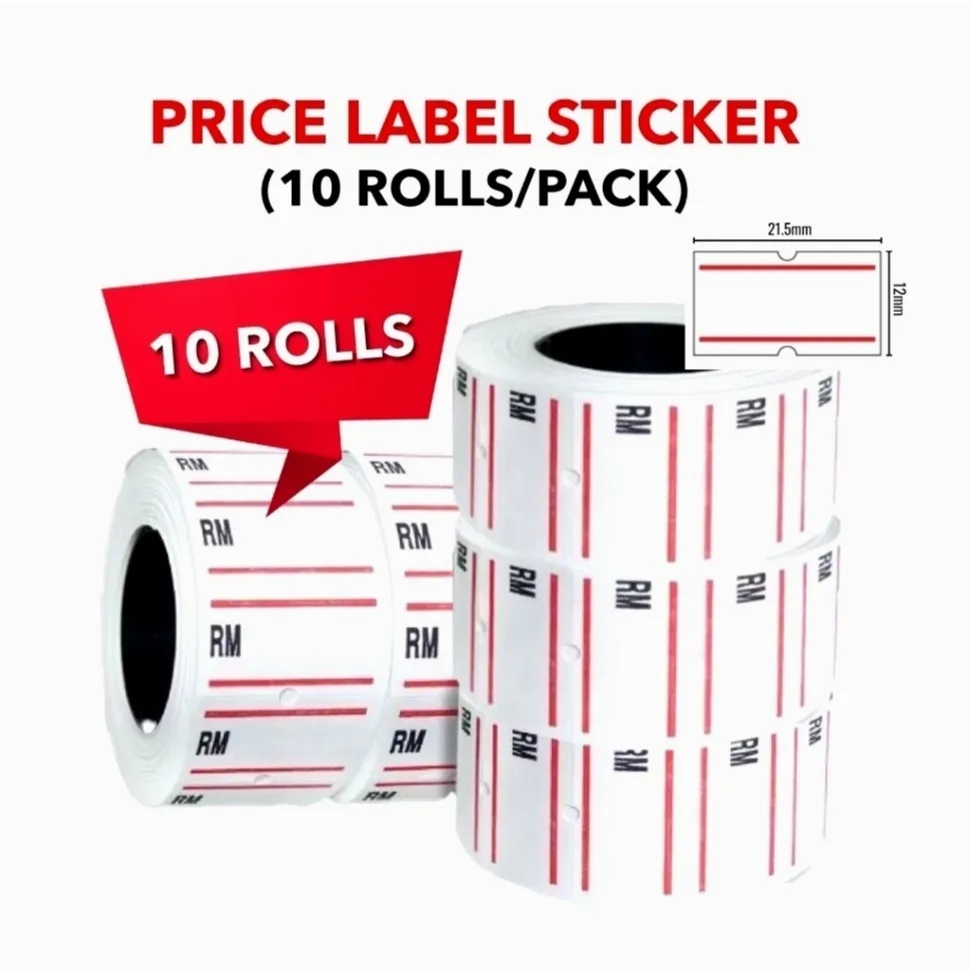 5000pcs Price label tag for labeller Machine #5500 MX5500 RM Sticker ...