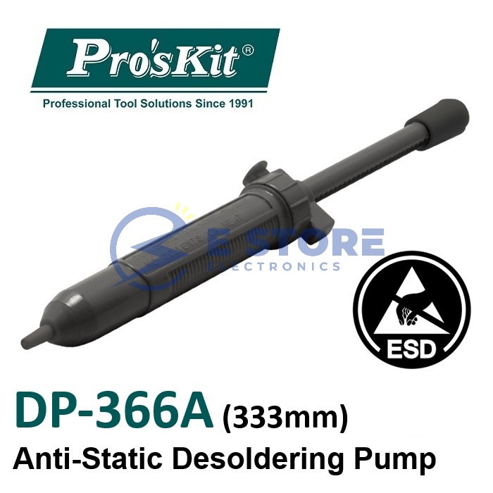 Pro'sKit DP-366A Anti-Static Desoldering Pump - 333mm | Shopee Malaysia