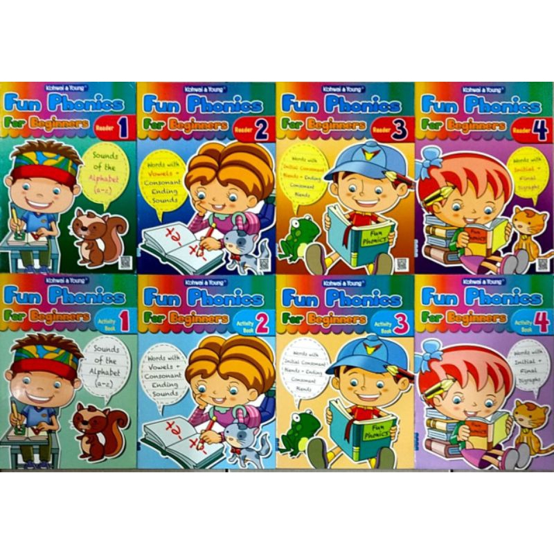 (KOHWAI & YOUNG)FUN PHONICS FOR BEGINNERS (AGES:4-6) | Shopee Malaysia