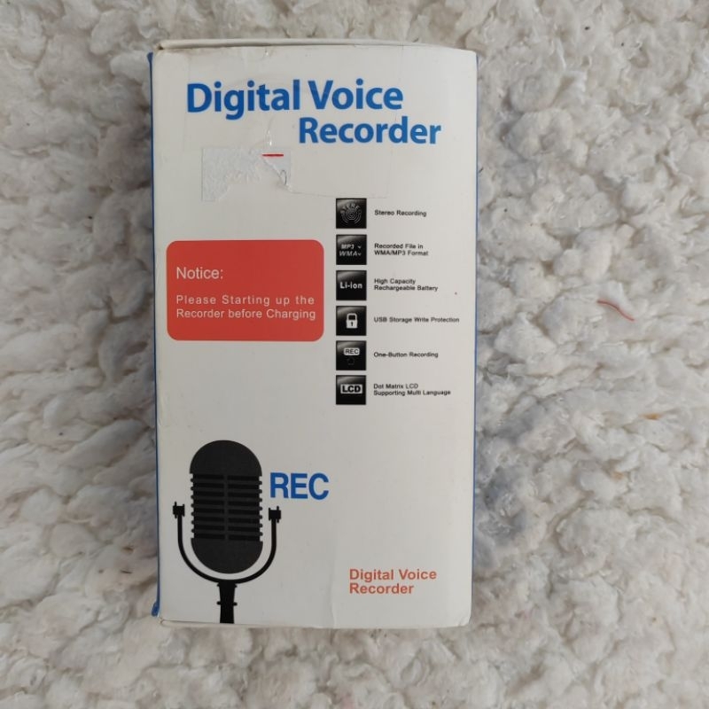 Digital Voice Recorder 16gb (box dented) | Shopee Malaysia
