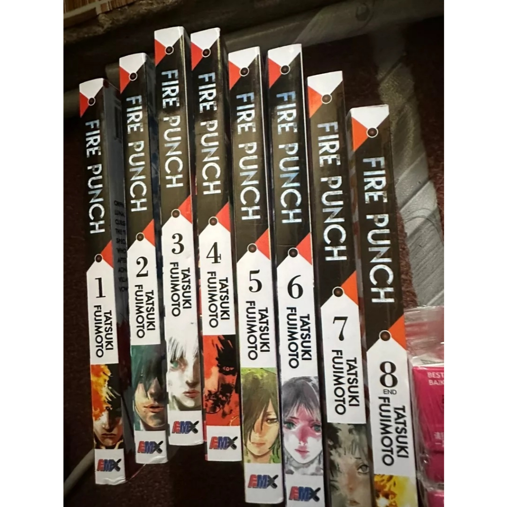 FIRE PUNCH (ENGLISH) VOL 01 - 08 END (FULL SET) | Shopee Malaysia