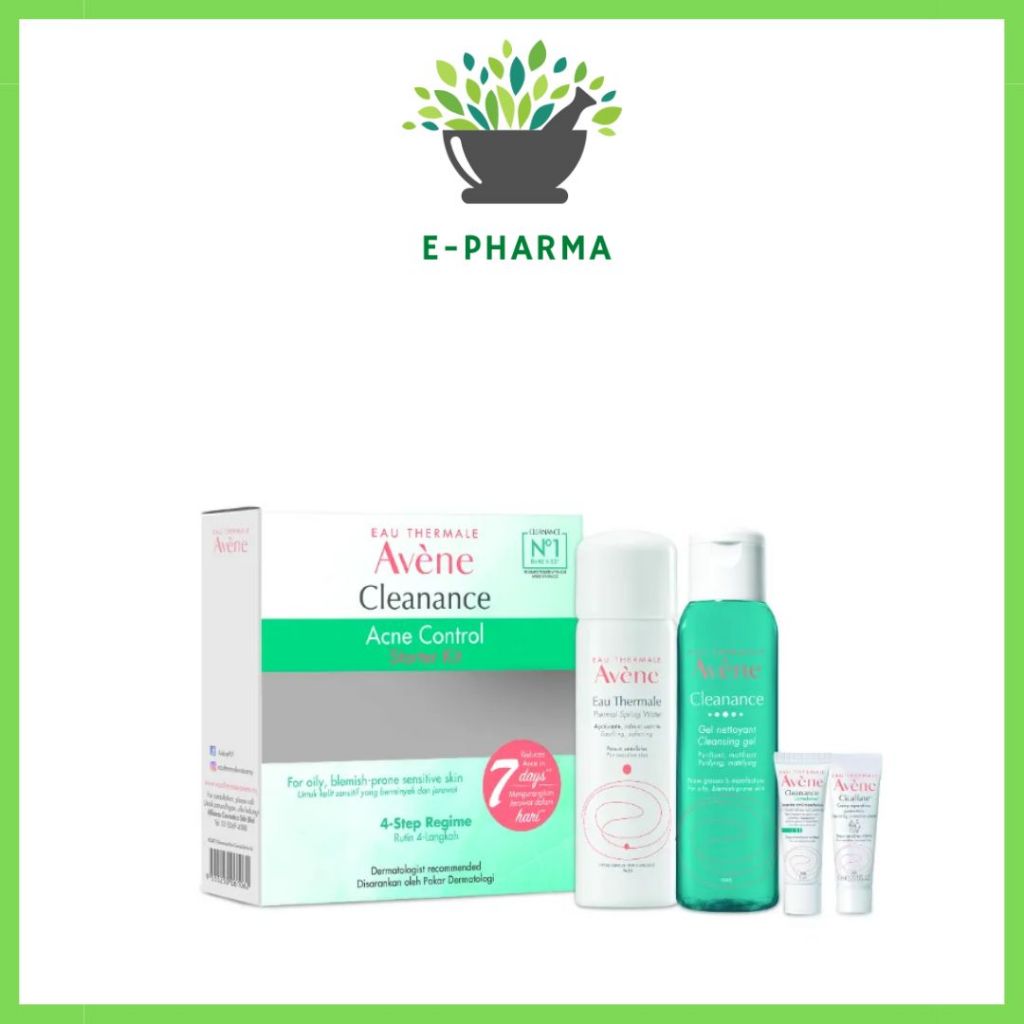 Avene Cleance Acne Control Starter - Formulated for Oily & Blemish ...