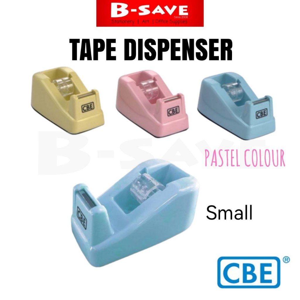 CBE Tape Dispenser Cutter Tape Holder Mini Size (For Small Roll Tape ...