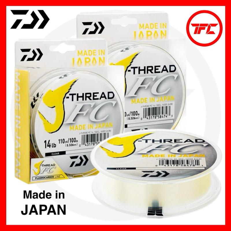 Daiwa J-Thread FC X-Link Fluorocarbon Leader