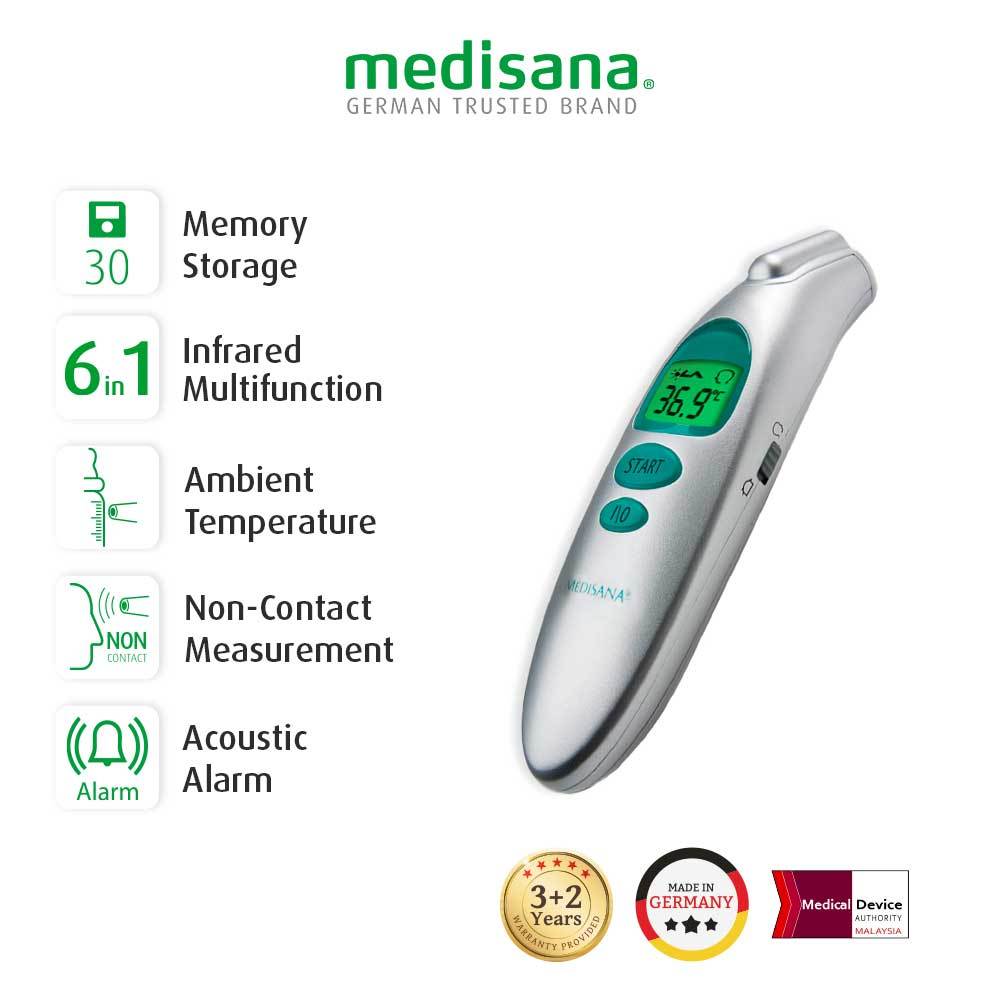 Medisana NCT Infared Non-contact Forehead Thermometer / Termometer Dahi ...