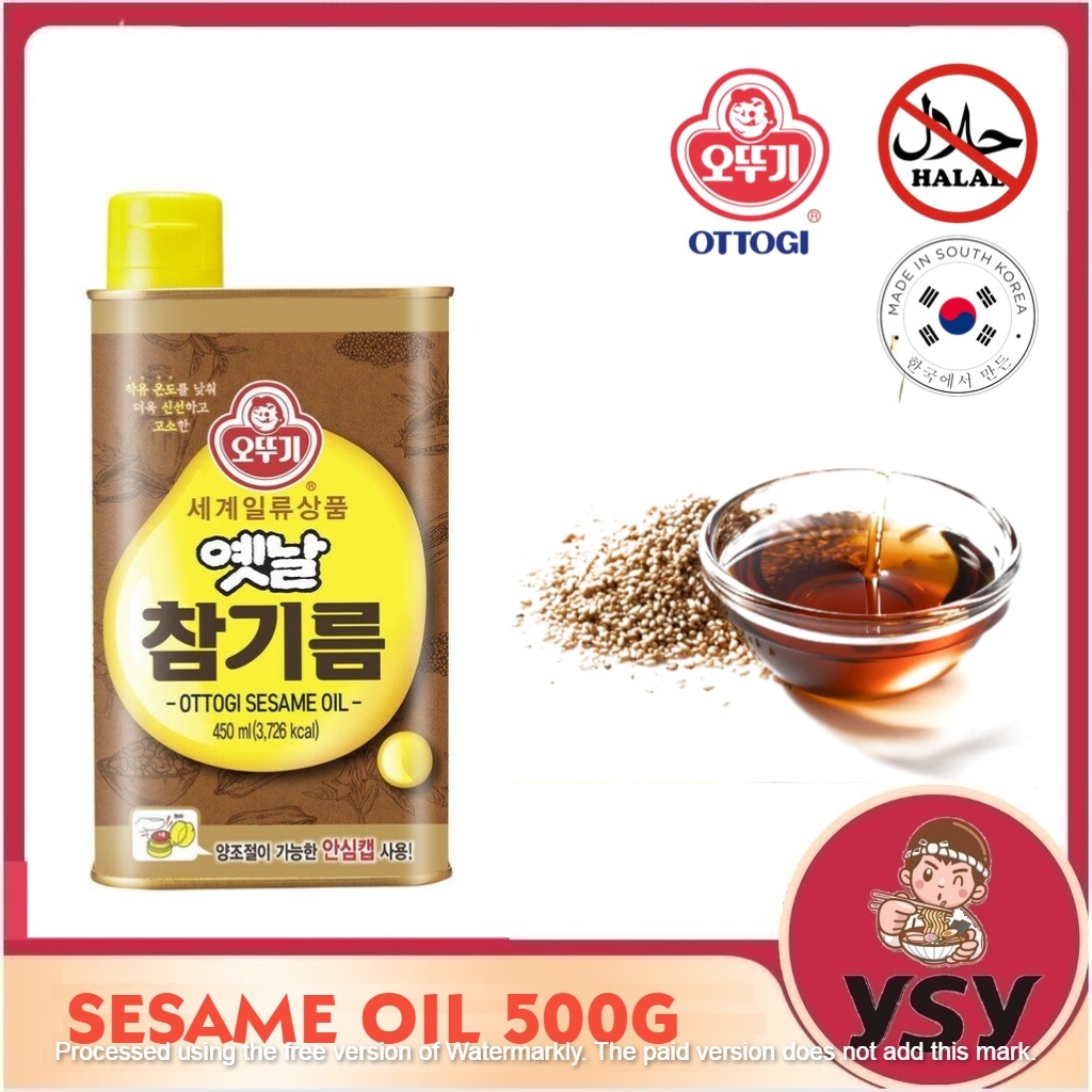 EXP: 4/2026 OTTOGI SESAME OIL 500ML | Shopee Malaysia