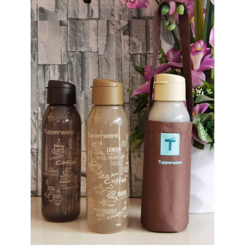 Tupperware round eco bottle coffee, tea & cham set 750ml | Shopee Malaysia