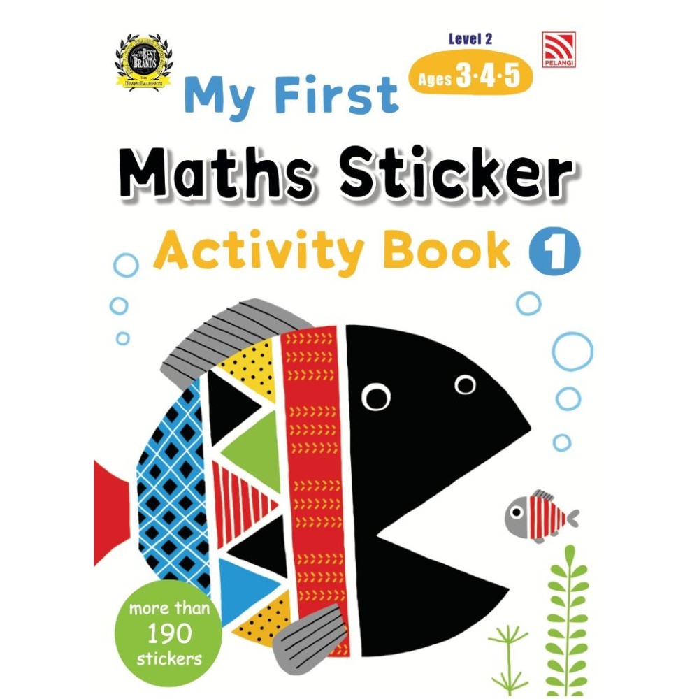 Pelangi Activity Books My First Maths Sticker (Level 2) | Shopee Malaysia