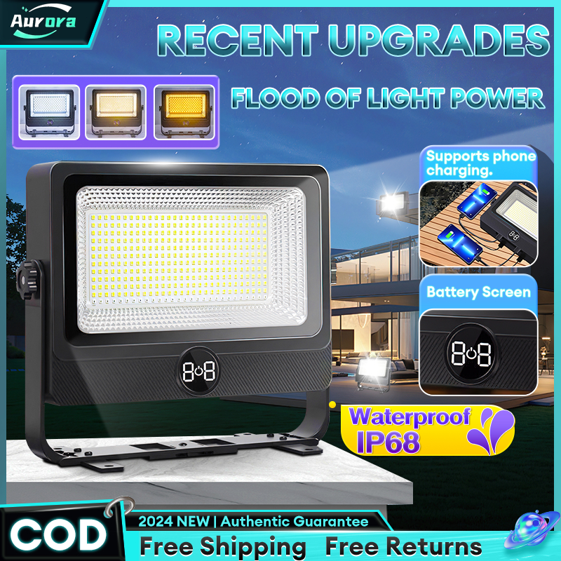 Super Bright Emergency Vehicle Warning Flash Light Solar LED ...