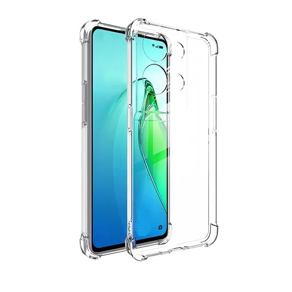 iVoler Cover in Silicone per Oppo A73 5G con Protezione Della Fotocamera, Ultra Sottile Custodia in TPU Morbida Anti-Graffio Antiurto Protettiva Case