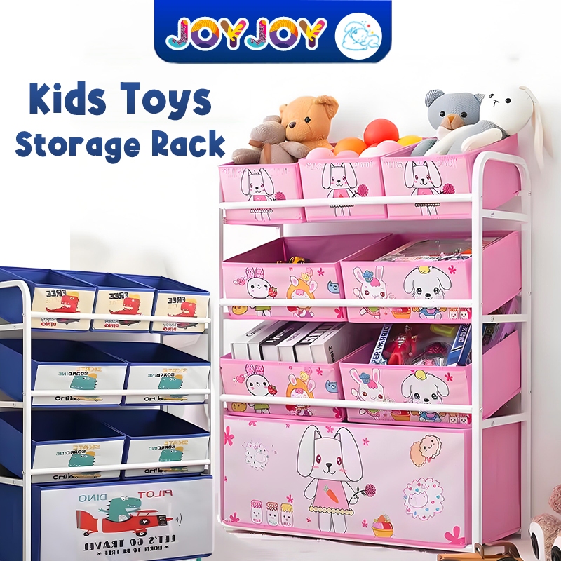 Kids Toys Storage Rack Toy Storage Organizer and Tiers Layers