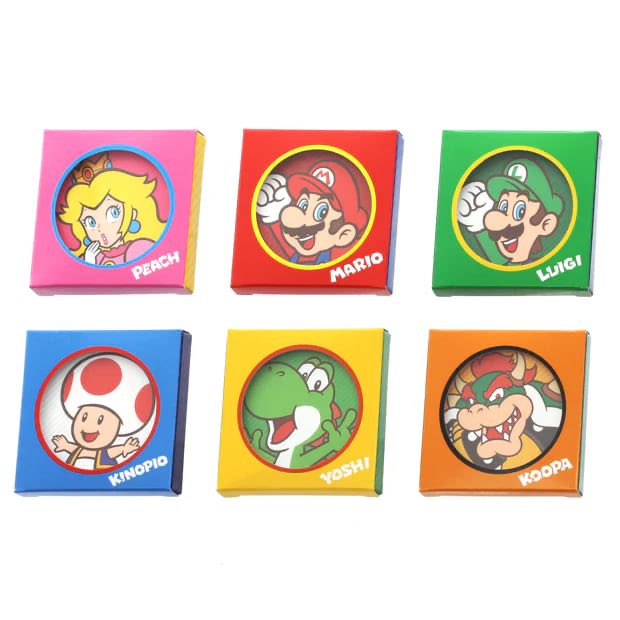 USJ.Super Nintendo world.Super Mario boxed notepad 6set[Direct from ...