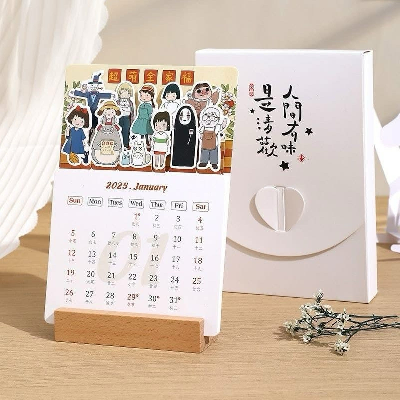 [READY STOCK] 2025 Desk Calendar Creative Calendar | Shopee Malaysia