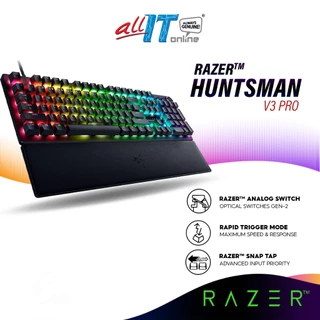 Razer Huntsman V3 Pro / V3 Pro TKL / V3 Pro Mini Wired Gaming Keyboard with Razer™ Snap Tap, Rapid Trigger Mode