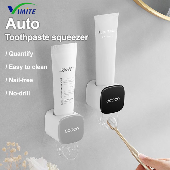 Toothpaste Squeezer Fully Automatic Toothpaste Wall Mounted Storage ...