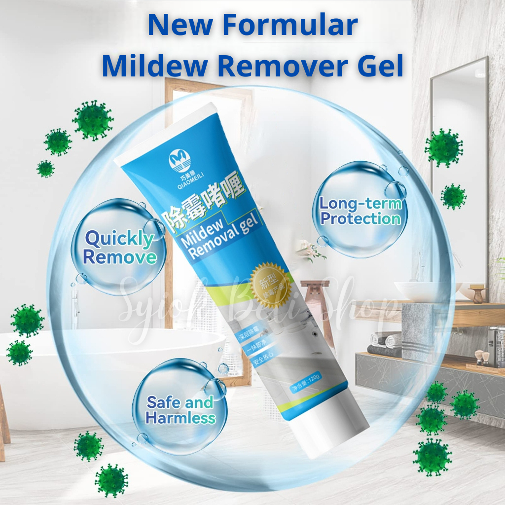 Mold and Mildew Remover Gel 除霉啫喱 Kitchen Bathroom Mold Removal Cleaner ...