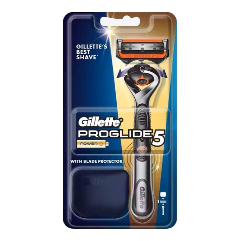 Gillette Fusion 5 ProGlide Power Razor (1 Handle + 1 Blade) | Shopee ...