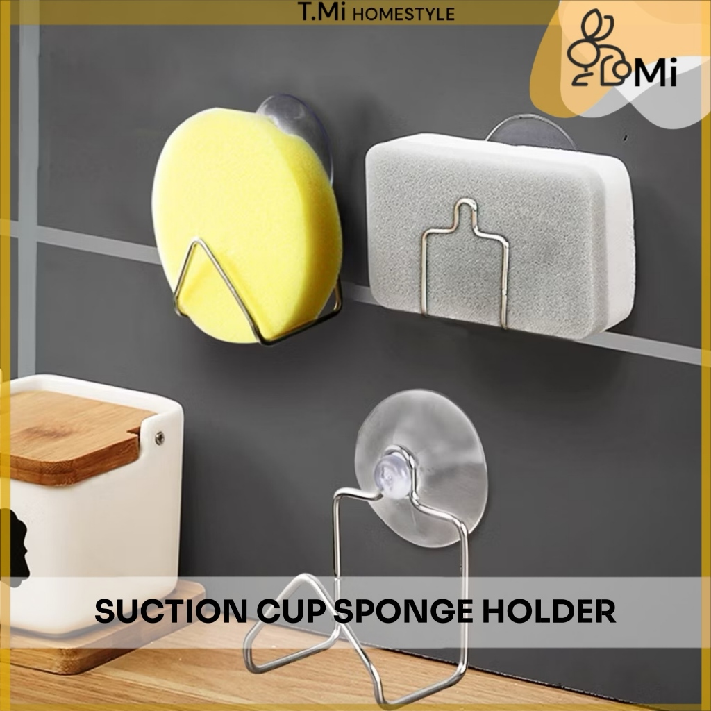 TMi Holder Stainless Steel Sponge Rack Holder Kitchen Sink Sponge Rack ...