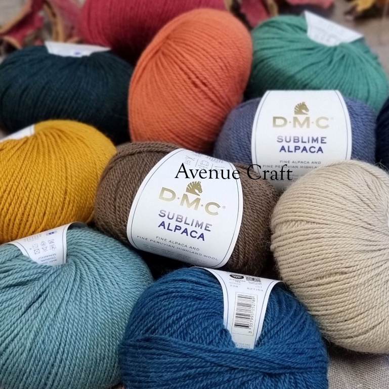 DMC Sublime Alpaca Yarn a Fine Alpaca and Fine Peruvian Highland Wool ...