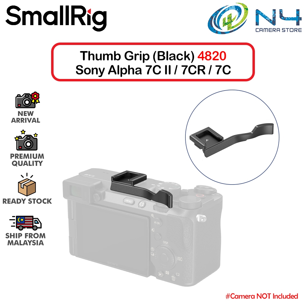 SMALLRIG THUMB GRIP FOR SONY ALPHA 7C II / ALPHA 7CR / ALPHA 7C SILVER ...