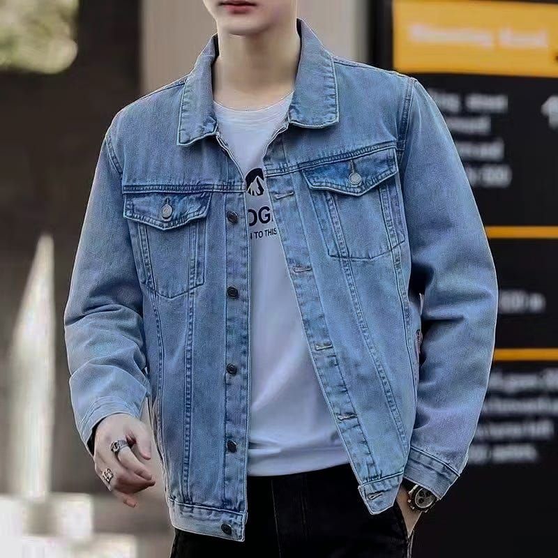 MAN DENIM ZACKEt GOOD QUALITY AVAILABLE SIZE S-XXL MAN CHOICE. | Shopee ...