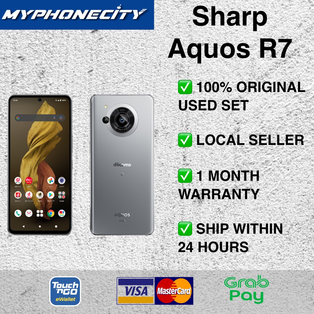 Sharp Aquos R7 Snapdragon 8 Gen 1 12GB RAM 256GB Set Jepun | Shopee ...