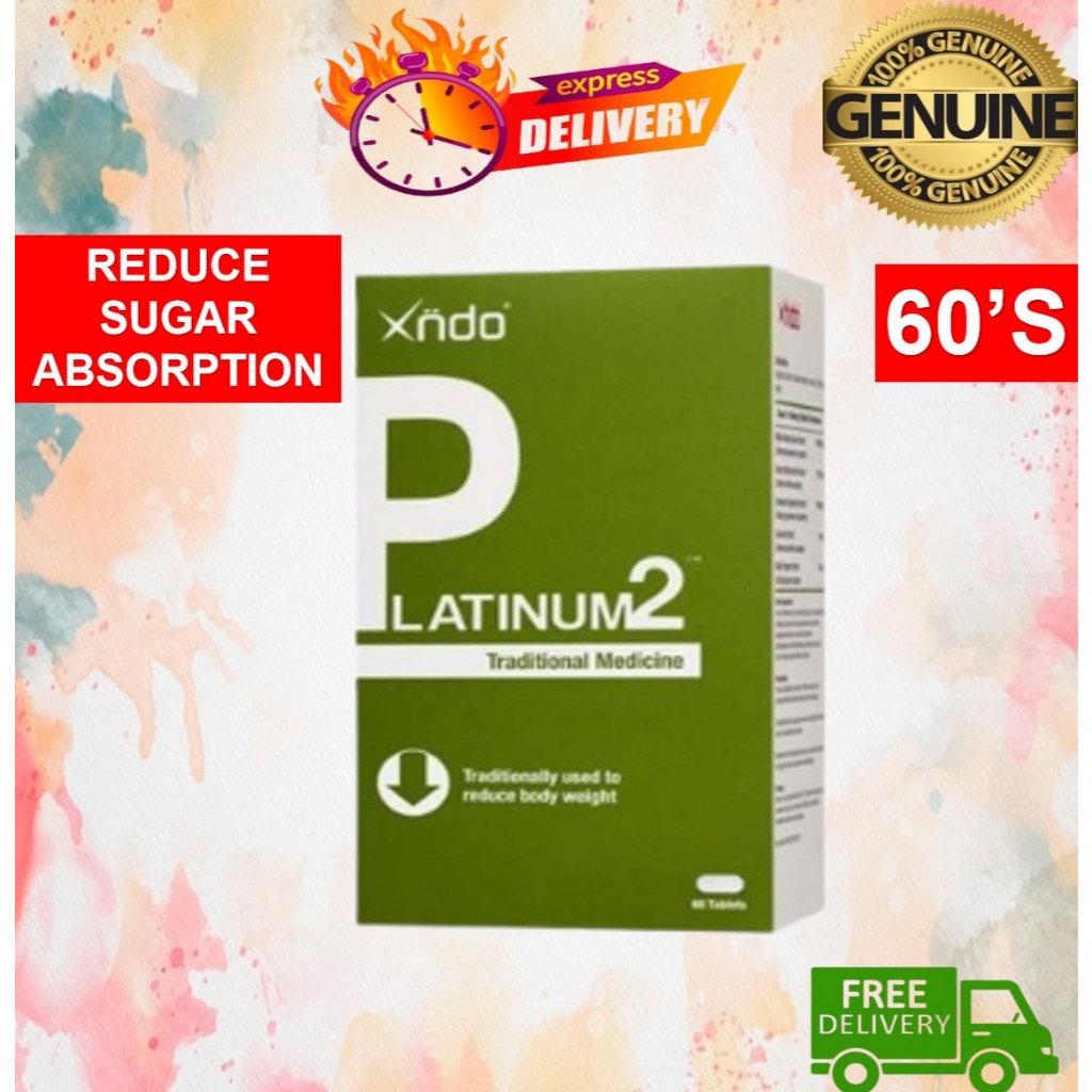 XNDO PLATINUM 2 (CARB & STARCH BLOCKER) 60 TABLETS | Shopee Malaysia