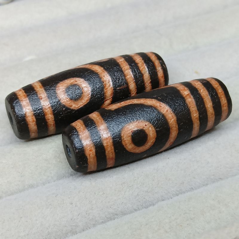 ⚡ Ready stock ⚡ dzi bead ⚡火供天珠🔥二眼天珠（F029） | Shopee