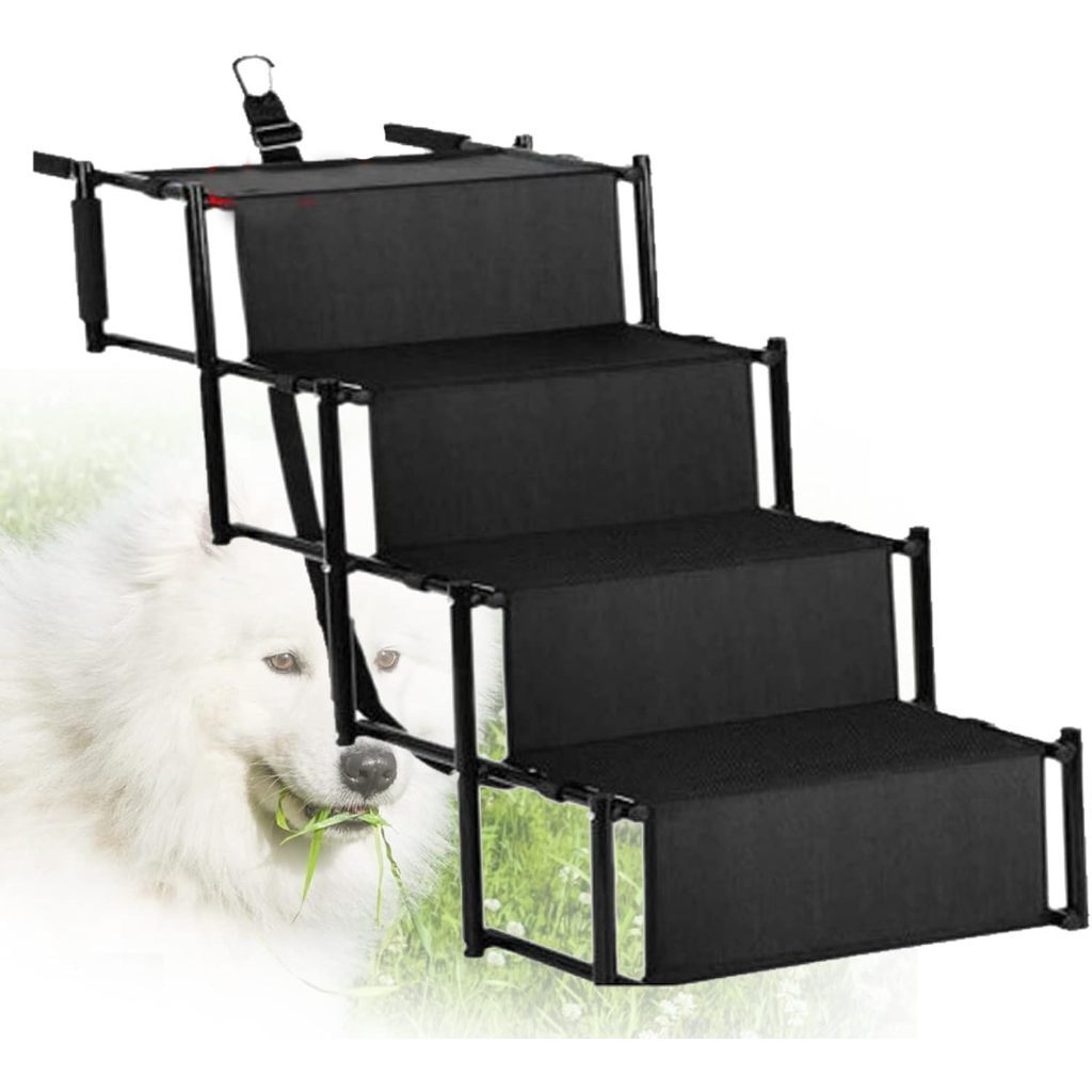 Vehicle Ramps, Travelling Adjustable Metal Frame Folding Ramp Stairs ...