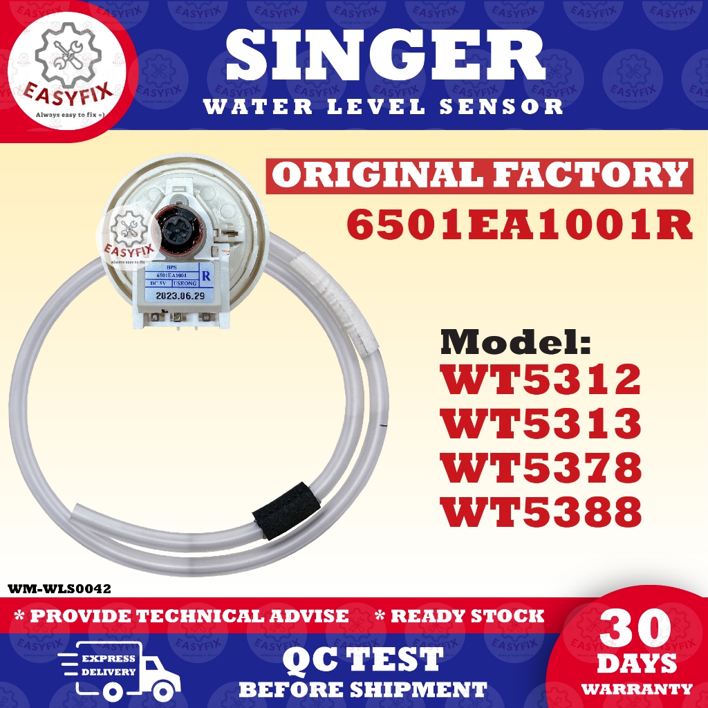 (ORIGINAL FACTORY) 6501EA1001R WT5312 / WT5313 / WT5378 / WT5388 SINGER ...